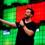 6 November 2018; Alexis Ohanian, Reddit on Centre Stage during the opening day of Web Summit 2018 at the Altice Arena in Lisbon, Portugal. Photo by Seb Daly/Web Summit via Sportsfile