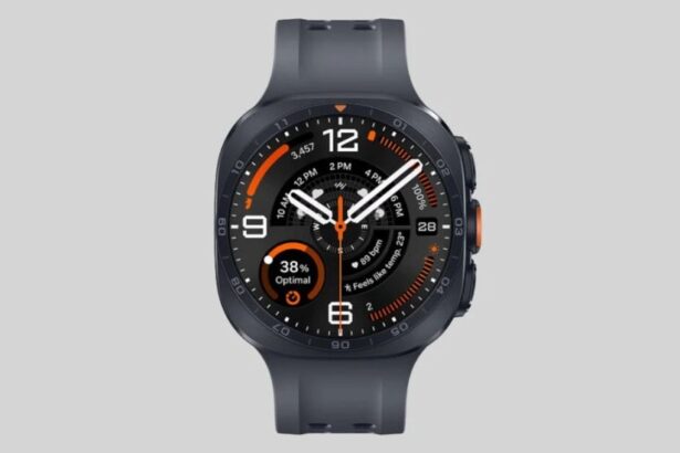 Galaxy Watch Ultra 2 render - Source Evleaks