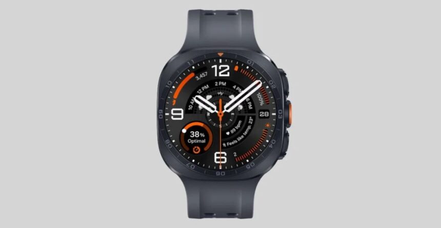 Galaxy Watch Ultra 2 render - Source Evleaks